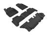 3D MAXpider 2006-2010 fits Infiniti M35 Kagu 1st Row Floormat - Black