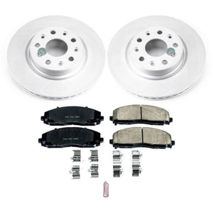 PowerStop fits Jeep Wrangler Front Z17 Evolution Geo 18-19met Coated Brake Kit