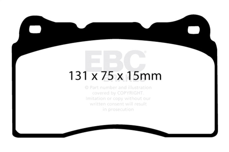 EBC S20K2341 S20 Brake Pad and Rotor Kit