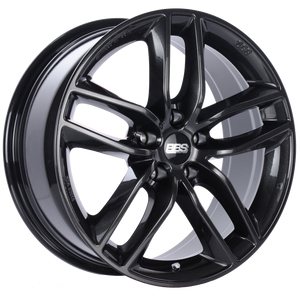 BBS SX0401CB SX 17x7.5 5x120 ET43 CB72.5 Crystal Black Wheel
