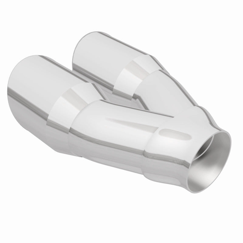 MagnaFlow 35226 Double Wall 3in Dual Round Polished Tip 2.25in Inlet