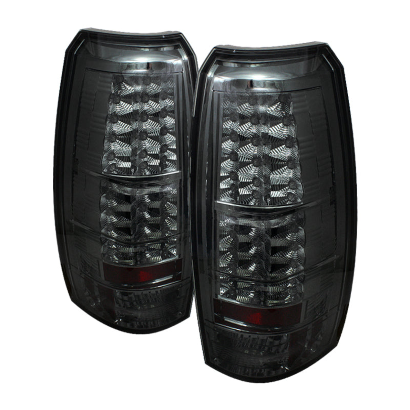 Spyder 5032485 fits Chevy 07-13 Avalanche LED Tail Lights Smoke ALT-YD-CAV07-LE