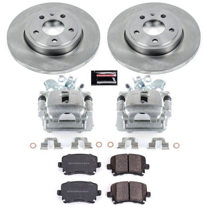 PowerStop KCOE4624 fits Audi 05-09 A4 Rear Autospecialty Brake Kit w/Calipers