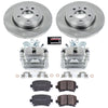 PowerStop KCOE4624 fits Audi 05-09 A4 Rear Autospecialty Brake Kit w/Calipers