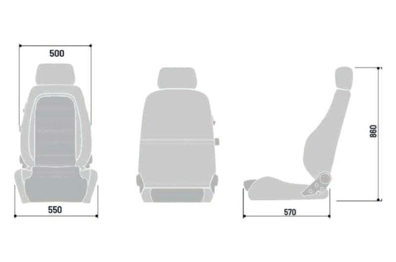 SPARCO 009012NRBI Sparco Seat GT Black/White