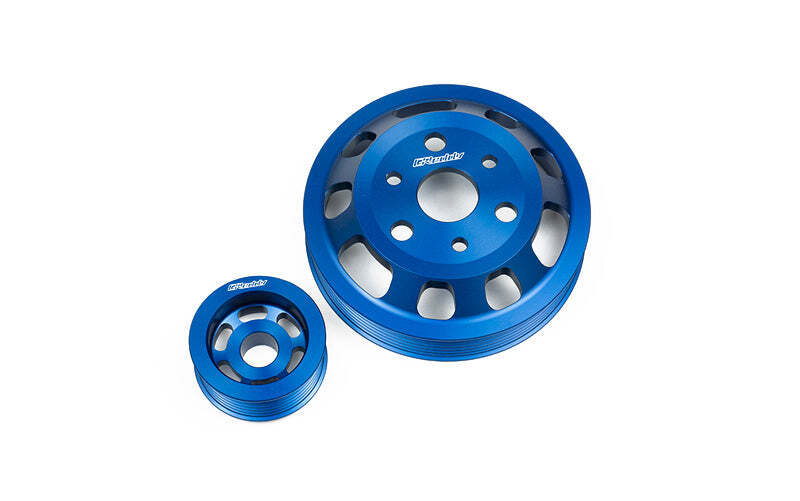 GReddy 13512112 Aluminum 2 Piece Billet Pulley Kit FRS 13-16