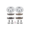 PowerStop K5067-36 94-96 fits Ford Bronco Front Z36 Truck & Tow Brake Kit