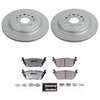 Power Stop 19-25 Ram 1500 Rear Z36 Coated Truck & Tow Brake Kit