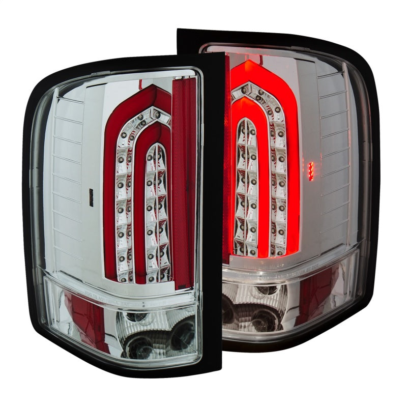 ANZO 321341 2013 fits Chevrolet 07-20 Silverado 1500 LED Taillights Chrome