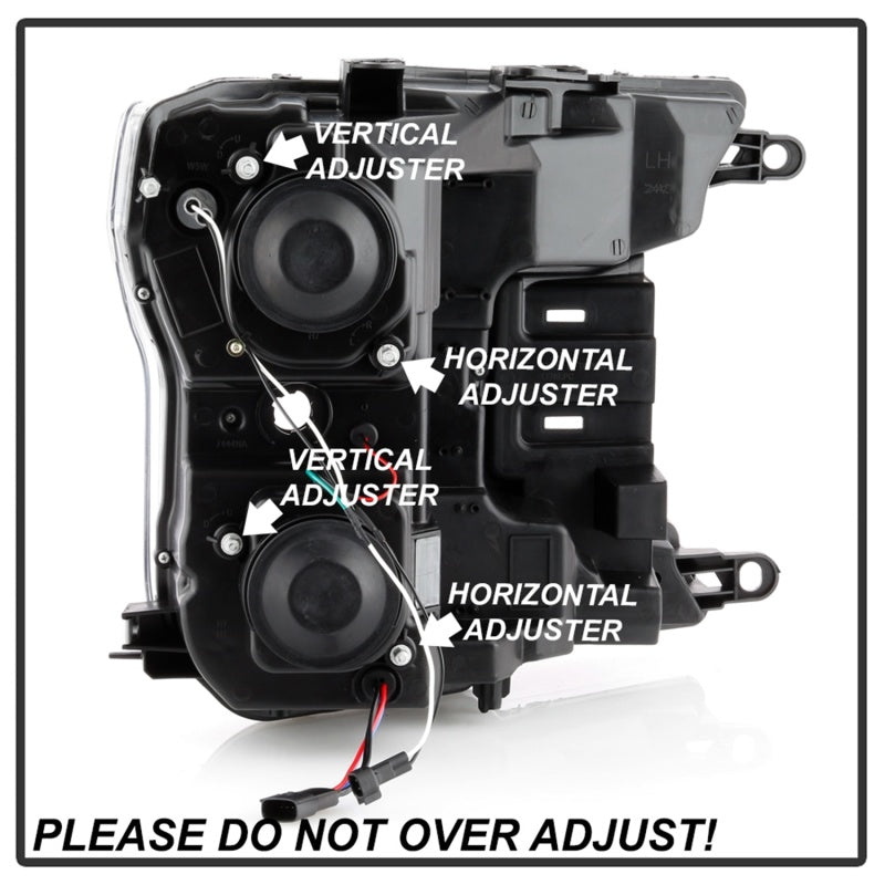 Spyder 5086617 Signature fits Ford 18-19 F150 (Halogen Model) Projector Headlig