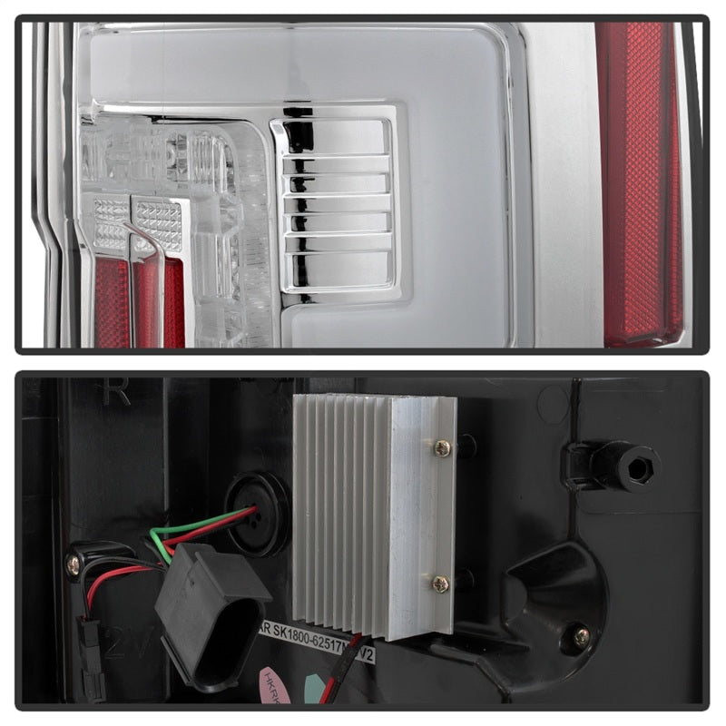 Spyder 5085573 fits Ford 17-18 F-250 Super Duty (Excl LED Models) LED Tail Ligh