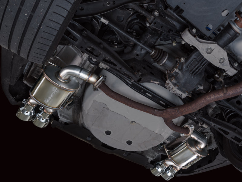 AWE Tuning 22-25 Subaru VB WRX Touring Edition Axleback Exhaust - Chrome Silver Tips