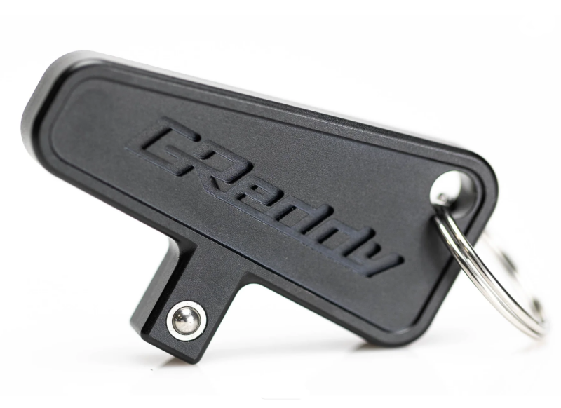 GReddy 20000120 3/8in Drive Master Switch Keychain - Black