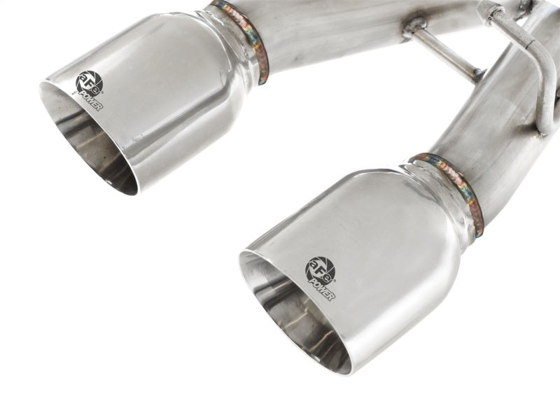 AFE 49-36408-P rce XP 2-1/2in SS-304 Cat-Back Exhausts w/ Polished Dual Tips 20