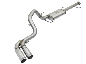 AFE 49-46030-P Series 3in Stainless Steel Cat-Back Exhaust System w/Polished Ti