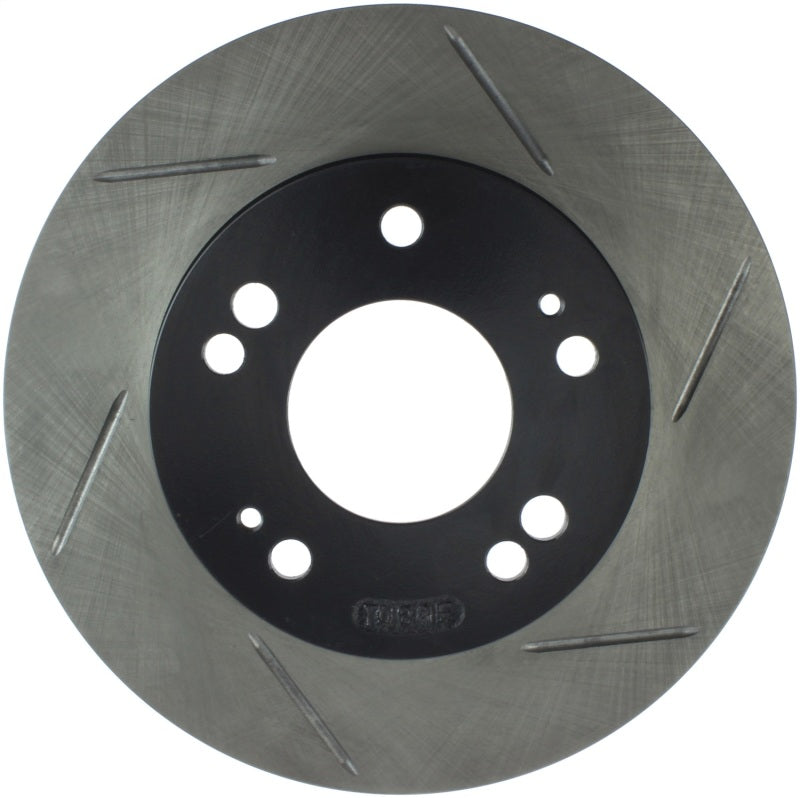 Stoptech 126.46042SL Power Slot 4/89-00 fits Mitsubishi Eclipse GST / 2/98-01 Galant 4 cyl Slotted Left Front Rotor