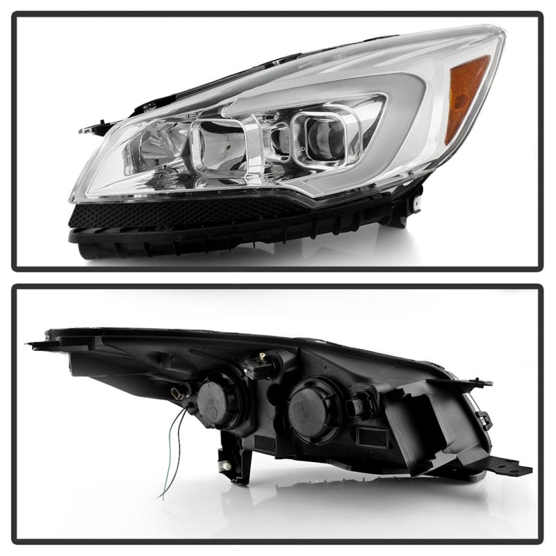 xTune 9042928 13-16 fits Ford Escape 13-16 LED Light Bar Halogen Proj Headlight