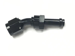Fragola 753006-BL -6AN 30 Degree EZ Street Hose End Black