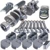 Eagle 13557L040 fits Chevy LT1350 1Pc 3.750in Crank 6.000in I-Beam Rods -5cc 4.040in Pistons Rotating Assembly