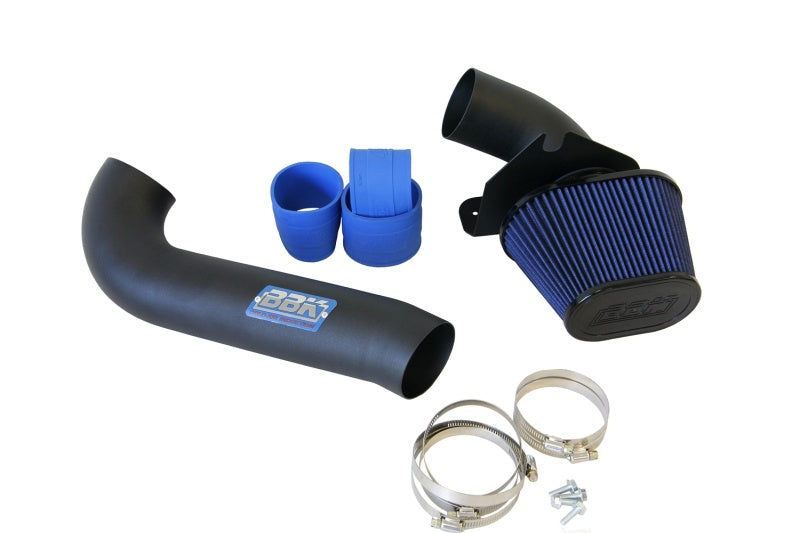 BBK  15575 Mustang 5.0 Cold Air Intake Kit - Fenderwell Style - Blackout Finish