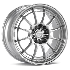 Enkei NT03+M 18X9.5 5x130 55mm Offset 71.6mm Bore Silver Wheel (MOQ 40)