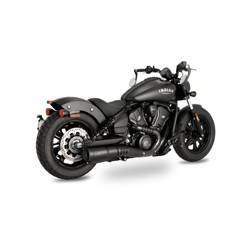 Vance and Hines 48627 Vance & Hines 2025 Indian Scout Hi-Output Black Slip-On