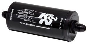 K&N Engineering 81-1000 K&N 2in OD x 6in L 6AN 25 Micron In-Line Fuel/Oil Filter