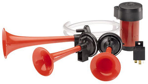 Hella LA003001671 Triple-Tone Air Horn Kit 12V