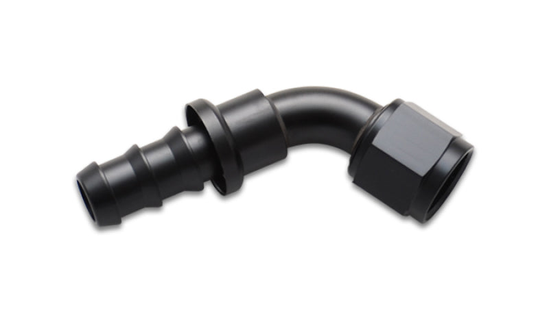 Vibrant 22610 Push-On 60 Degree Hose End Elbow FittingSize -10AN
