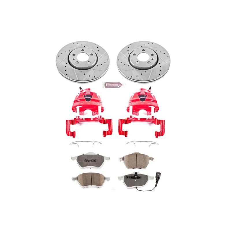 PowerStop fits Volkswagen Beetle Front Z26 Street Warrior Brake Kit w/Calipers
