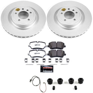 Power Stop 2017 Land Rover Discovery Rear Z36 Coated Truck & Tow Brake Kit