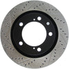 Stoptech 127.44156R 07-09 fits Toyota Tundra / 08-09 Toyota Sequoia Front Right Slotted & Drilled Rotor