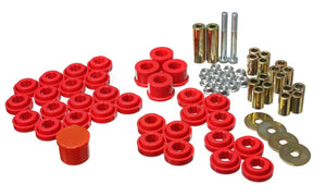 Energy Suspension 5.3141R fits Chrysler/fits Dodge Red Rear End Control Arm Bushing Set