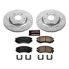 PowerStop K5913 fits Kia 10-11 Soul Front Z23 Evolution Sport Brake Kit