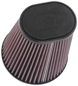 K&N Engineering RU-1033 K&N Universal Clamp-On Air Filter 3-1/2in 10 Degree Flange 5-3/4in B 4-1/2in x 3-1/4in T 7in H