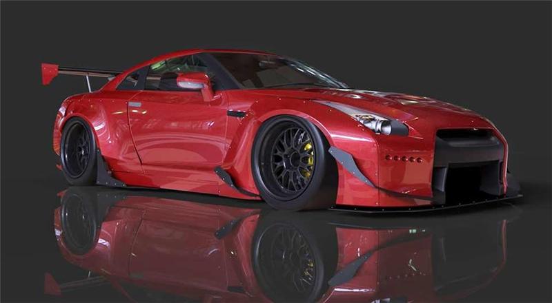 GReddy 17020634 Rocket Bunny R35 V2 Front Splitter Plate