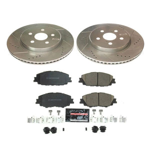 PowerStop K8328 2019 fits Toyota Corolla Front Z23 Evolution Sport Brake Kit