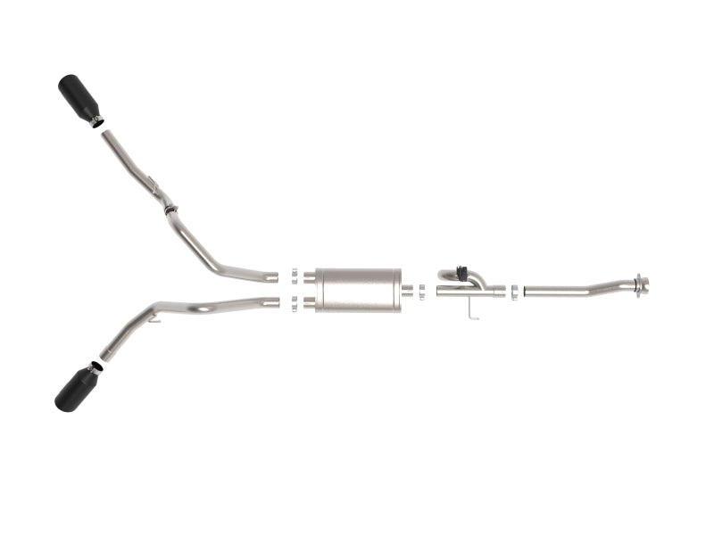 AFE 49-33129-B  XV 3in 304 SS Cat-Back Exhaust 2021 fits Ford F-150 V6 2.7L/3.5
