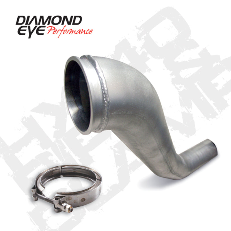 Diamond 221043 Eye KIT 4in DWNP HX40 TURBO-DIRECT FLANGE W/ V-Band CLAMP AL DODGE 94-02