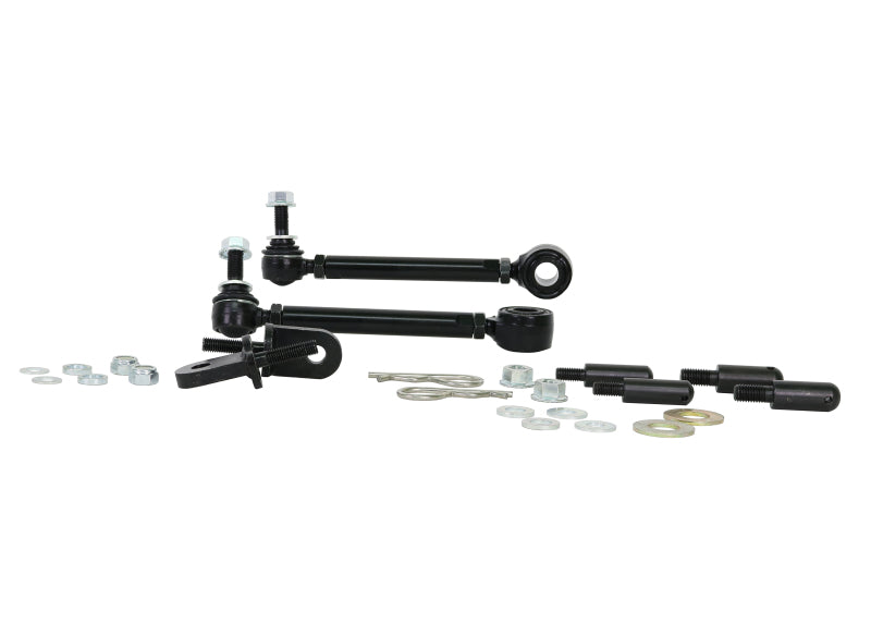 Whiteline KLC238 fits Jeep 98-06 Wrangler Front Sway Bar Link Kit