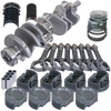 Eagle 14805030 fits Ford 351W 4.000in Crank 6.200in I-Beam Rods -28cc Inv Dome 4.030in Pistons Rotating Assembly