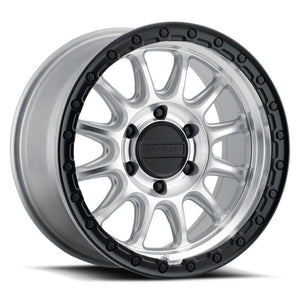 Raceline 960MB-88560+35 960MB Alpha 18x8.5in / 6X139.7 BP / 35mm Offset / 106.1mm Bore - Machined w/Black Ring