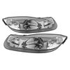 9029721 Xtune Satun Sc Series Coupe 2002 OEM Style Headlights Chrome HD-JH-SAS