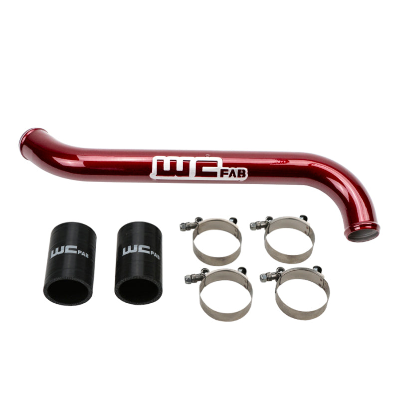 Wehrli WCF100696-BR Duramax LML Upper Coolant Pipe - Bengal Red