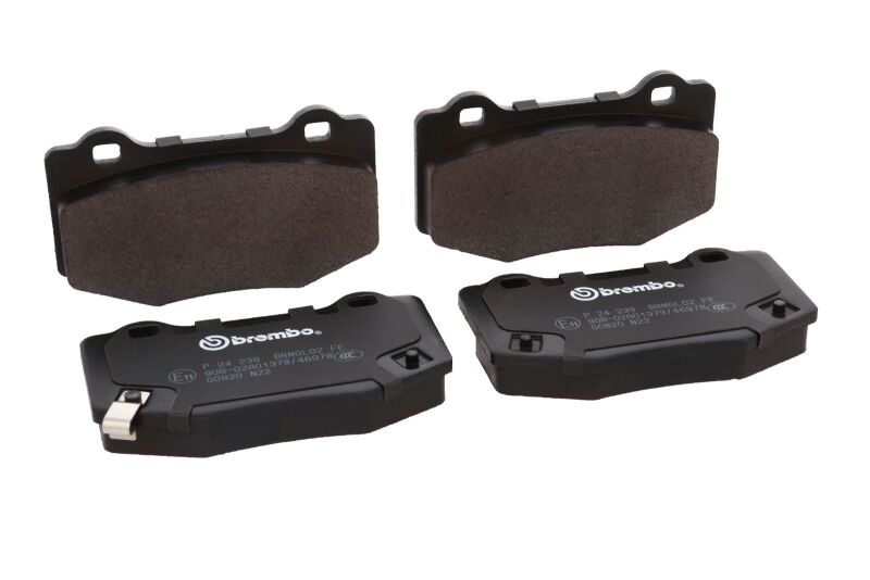Brembo OE P24239 15-22 fits Ford Mustang PRIME Low-Met Brake Pad - Rear