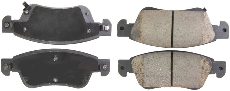 Stoptech 305.1287 Street Select 07-08 Infiniti G35/ 08-13 G37/ 14-16 Q60 Front Brake Pads w/ Hardware