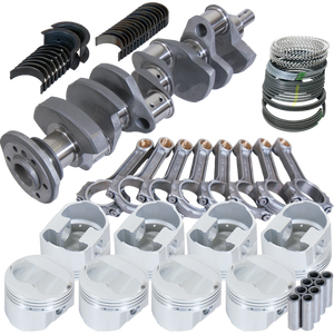 Eagle 62009040 fits Chevy 350 3.750in Crank 5.700in I-Beam Rods Srp 7cc Dome 4.040in Pistons Rotating Assembly