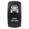 SPOD VVPZCJK-HLB JK Hood Light Bar Rocker Switch