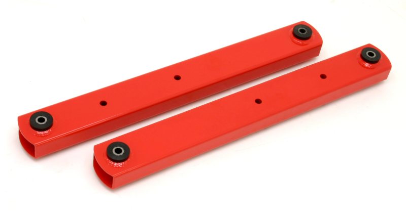 BMR BCA005R A-Body Non-Adj. Boxed Lower Control Arms (Polyurethane) - Red