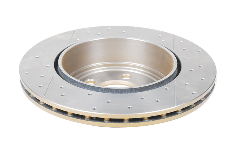 DBA 2439X 05-09 fits Chrysler 300 C Rear Gold Cross Drilled & Slotted KP Street